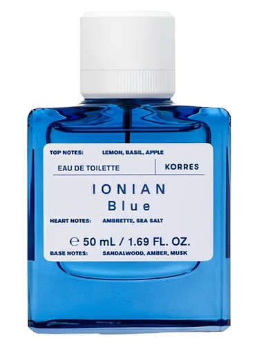 Frasco de Ionian Blue, de Korres