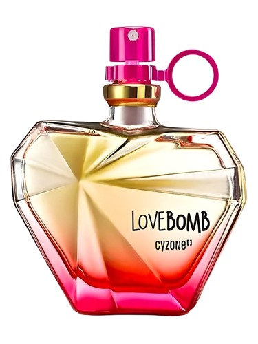Frasco de LoveBomb, de Cyzone