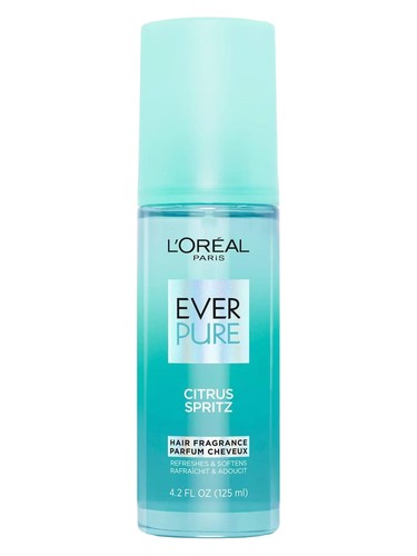 Frasco de EverPure Citrus Spritz Hair Mist, de L'Oréal Paris