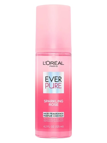 Frasco de EverPure Sparkling Rose Hair Mist, de L'Oréal Paris