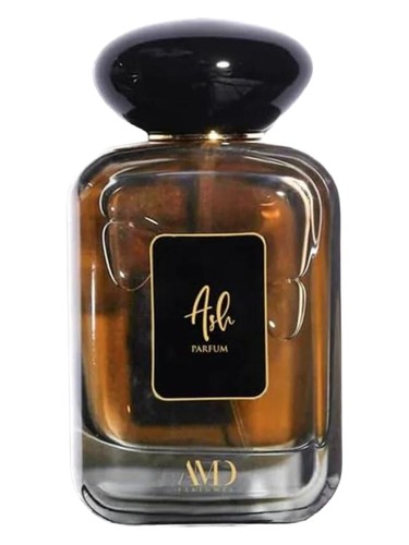 Frasco de Ash, de AMD Perfumes