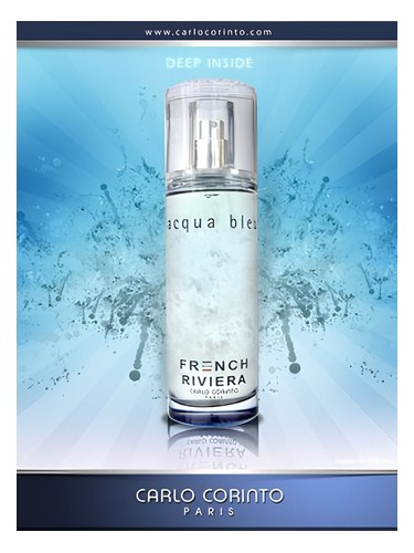 Frasco de French Riviera Aqua Blue, de Carlo Corinto