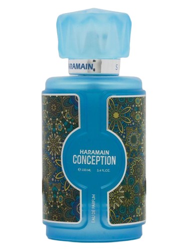 Frasco de Conception, de Al Haramain Perfumes
