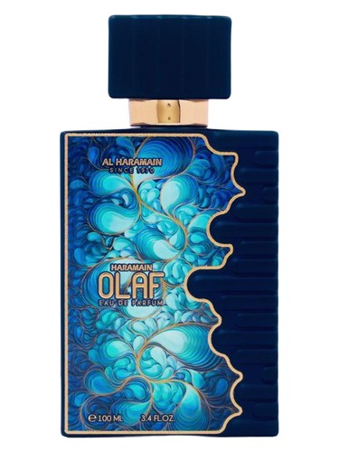 Frasco de Olaf, de Al Haramain Perfumes