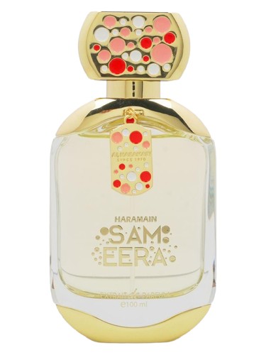 Frasco de Sameera, de Al Haramain Perfumes
