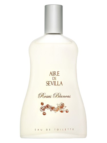 Frasco de Rosas Blancas, de Instituto Español