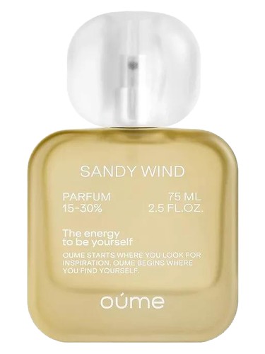 Frasco de Sandy Wind, de Oume