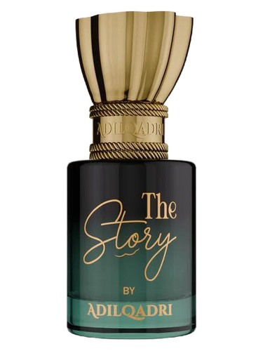 Frasco de The Story Perfume Oil, de Adil Qadri
