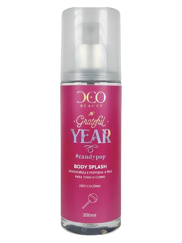 Frasco de Grateful Year Candy Pop, de Deo Beauty