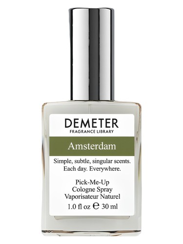 Frasco de Amsterdam, de Demeter Fragrance