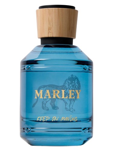 Frasco de Keep On Moving, de Marley Fragrance
