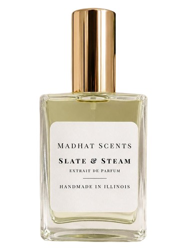 Frasco de Slate & Steam, de MadHat Scents