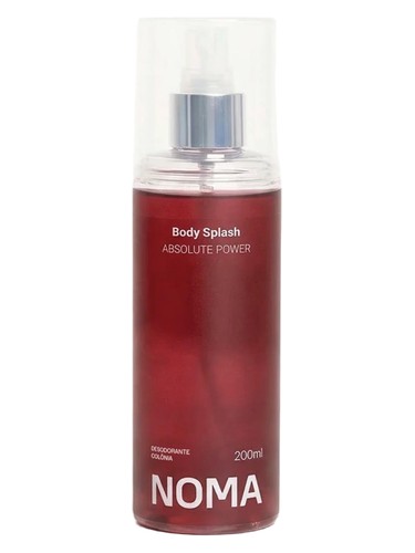 Frasco de Body Splash - Absolute Power, de Noma
