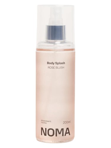 Frasco de Body Splash - Rose Blush, de Noma