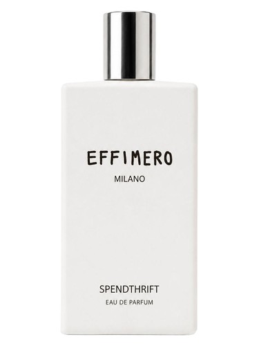 Frasco de Effimero - Milano, de Spendthrift Parfum