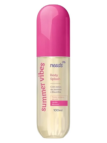 Frasco de Summer Vibes Vanilla Blossom, de Needs
