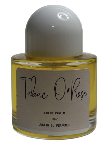 Frasco de Tabac O'Rose, de Justin B. Perfumes