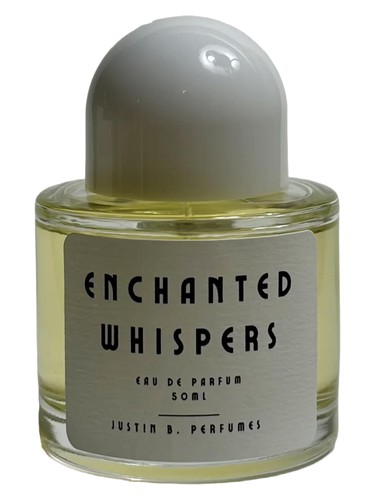 Frasco de Enchanted Whispers, de Justin B. Perfumes