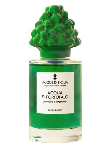 Frasco de Acqua di Portopalo Pomodoro e Bergamotto, de Sikelia