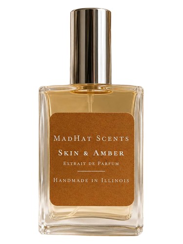 Frasco de Skin & Amber, de MadHat Scents