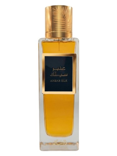 Frasco de Ambar Silk, de Rasasi Legacy