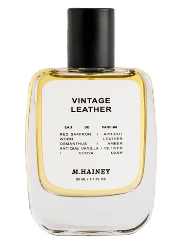 Frasco de Vintage Leather, de M.Hainey