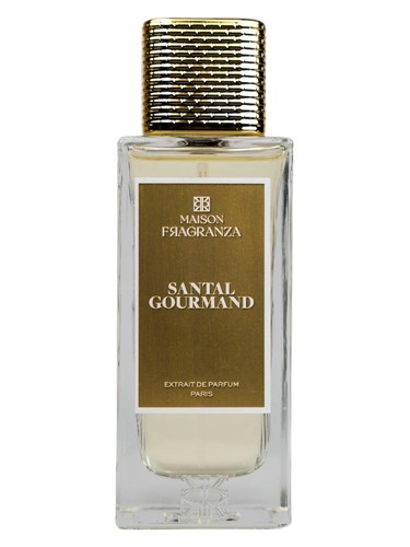 Frasco de Santal Gourmand, de Maison Fragranza