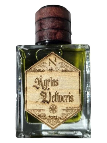 Frasco de Agrias Vetivers, de Nebiru Parfvms