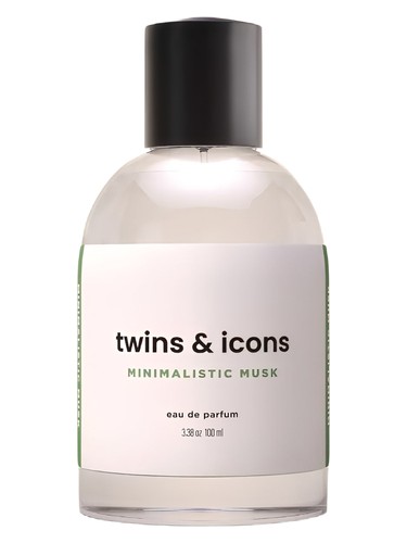 Frasco de Minimalistic Musk, de Twins & Icons