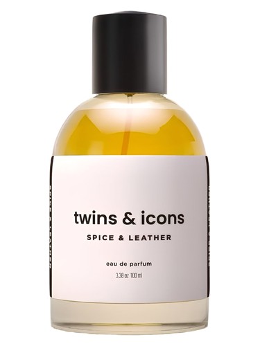 Frasco de Spice & Leather, de Twins & Icons