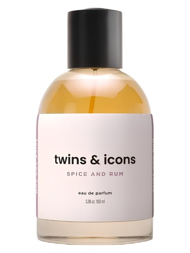 Frasco de Spice & Rum, de Twins & Icons