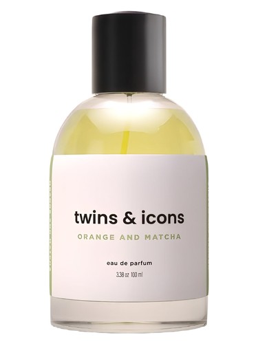 Frasco de Orange & Matcha, de Twins & Icons