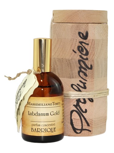 Frasco de Labdanum Gold, de Il Profumiere