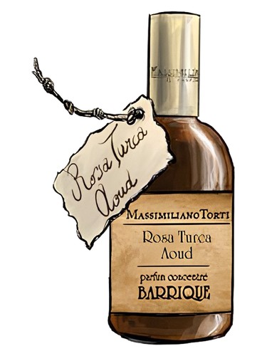 Frasco de Rosa Turca Aoud, de Il Profumiere