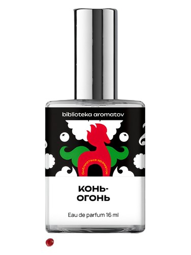 Frasco de Fiery Horse (Конь-огонь), de biblioteka aromatov