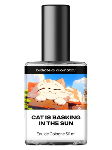 Frasco de The cat is basking in the sun, de biblioteka aromatov