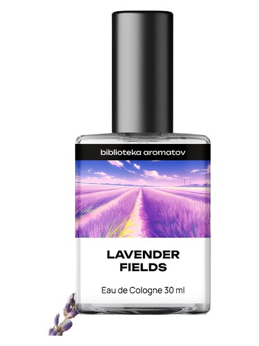 Frasco de Lavender fields, de biblioteka aromatov