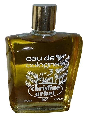 Frasco de n° 3 Eau de Cologne, de Christine Arbel