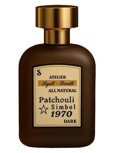 Frasco de Patchouli Dark Anos 70, de Atelier Segall & Barutti
