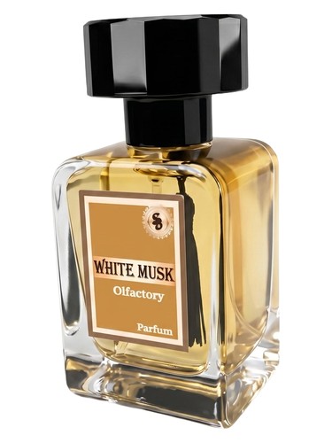 Frasco de White Musk, de Atelier Segall & Barutti