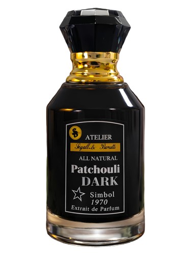 Frasco de Patchouli Dark Pure Parfum, de Atelier Segall & Barutti
