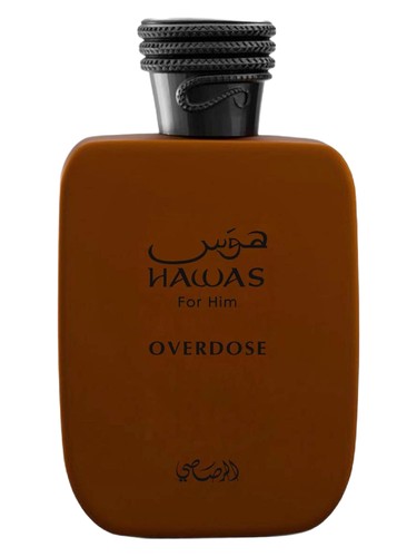 Frasco de Hawas Overdose, de Rasasi