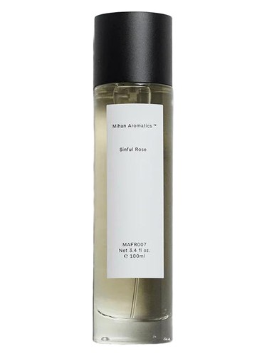 Frasco de Sinful Rose, de Mihan Aromatics