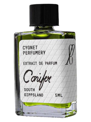 Frasco de Conifer, de Cygnet Perfumery