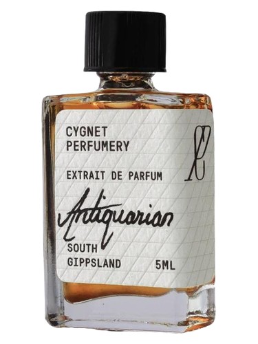 Frasco de Antiquarian, de Cygnet Perfumery