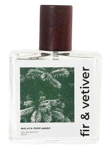 Frasco de Fir & Vetiver, de Malaya Perfumery