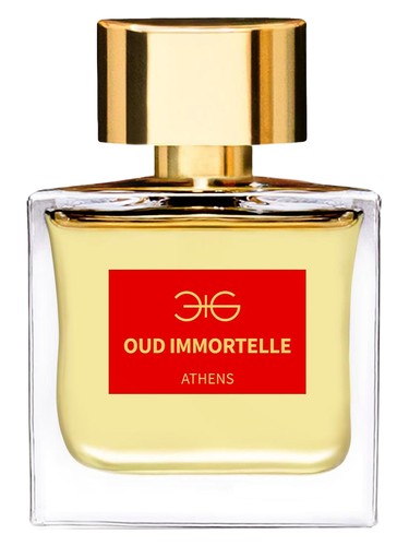Frasco de Oud Immortelle, de Manos Gerakinis