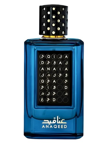 Frasco de Anaqeed, de Fragrance World
