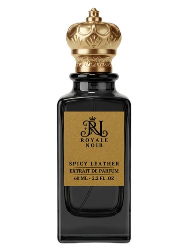 Frasco de Spicy Leather, de Royale Noir