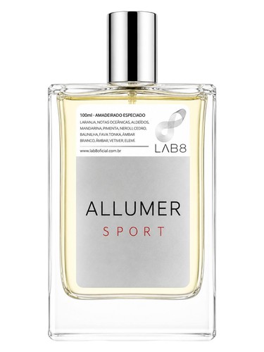 Frasco de Allumer Sport, de LAB 8